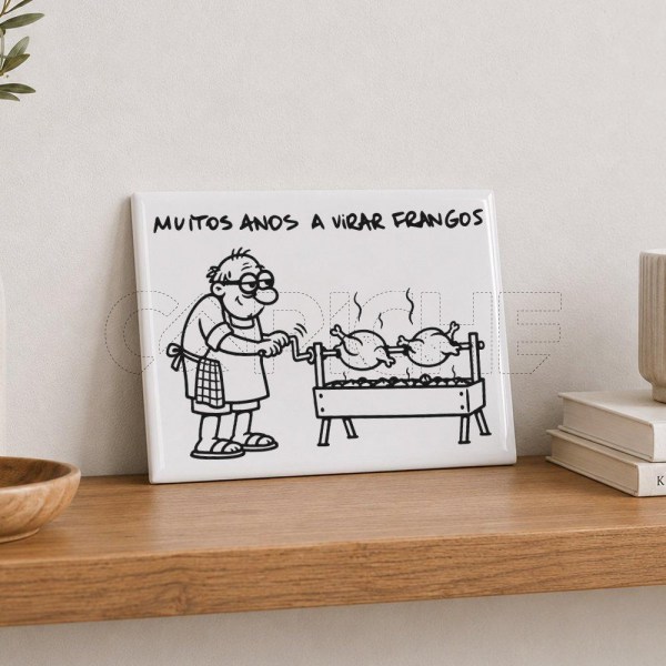 Azulejo Muitos Anos Virar Frangos