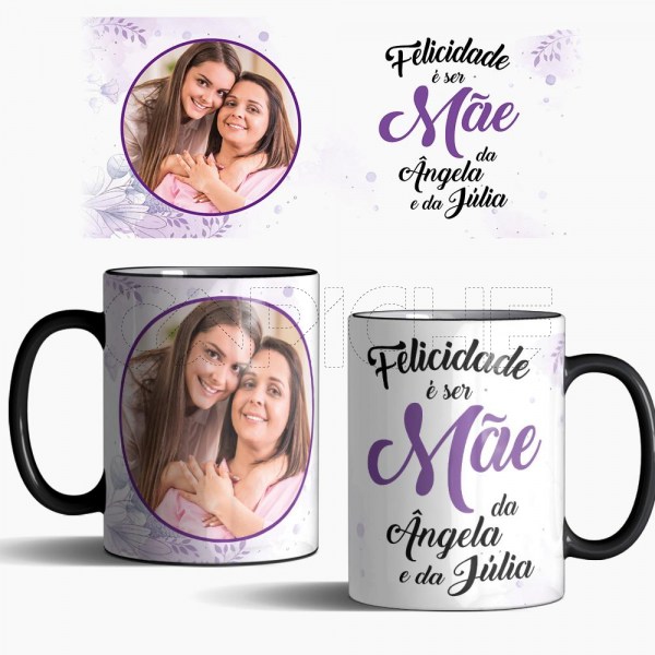 Caneca Mágica Felicidade é ser Mãe