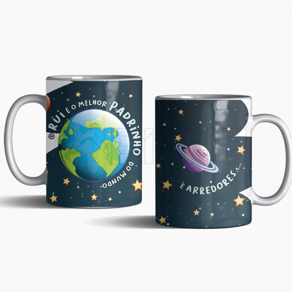 Caneca Melhor Mãe do Mundo e Arredores