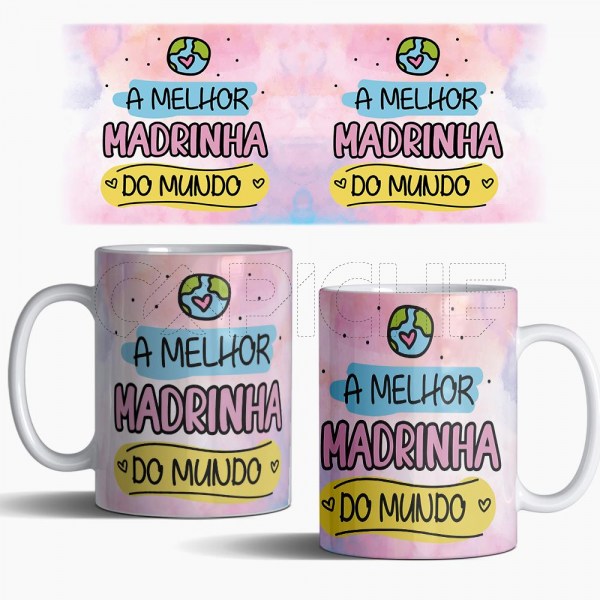 Caneca Melhor Irmã do Mundo