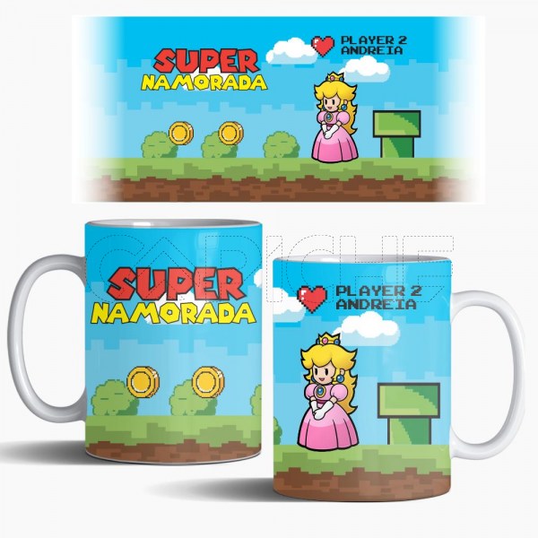 Caneca Super Mário