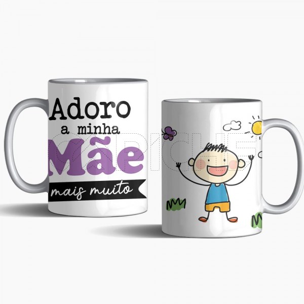 Caneca Adoro Irmão Mais Muito