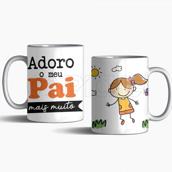 Caneca Adoro  Mais Muito