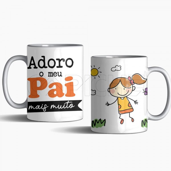 Caneca Adoro Irmã Mais Muito