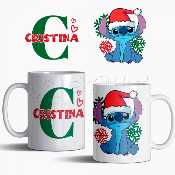 Caneca Stitch Natalício
