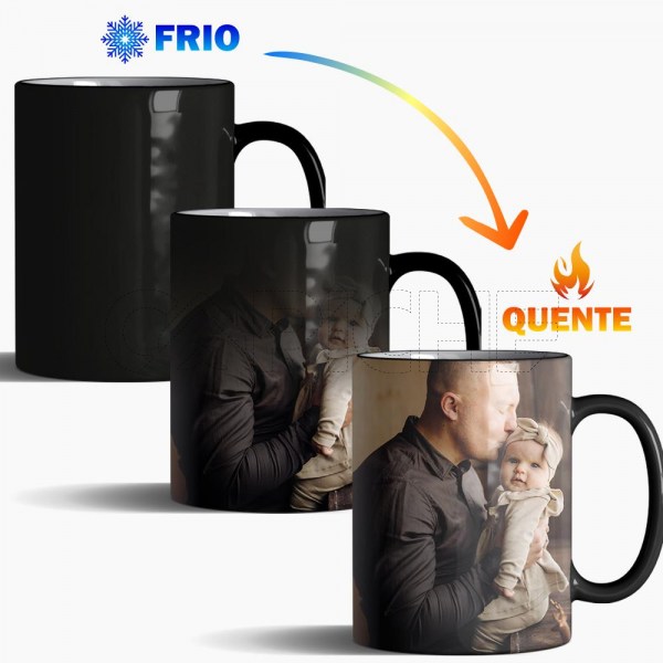 Caneca Mágica  Personalizável com Foto