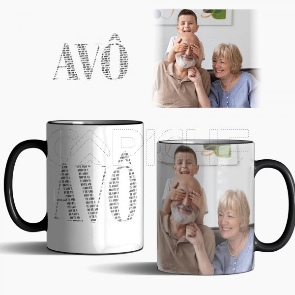 Caneca Mágica Bisavô Personalizável com Foto