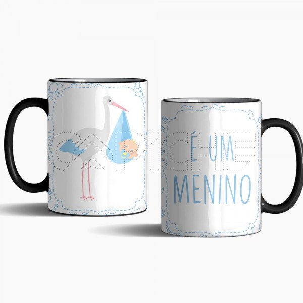 Caneca Mágica É um Menino!
