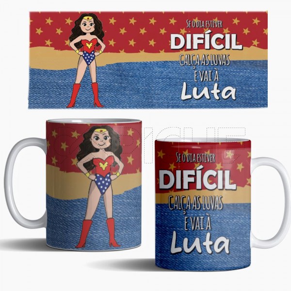 Caneca vai à luta