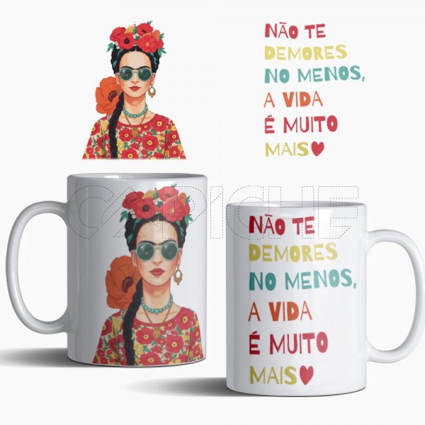 Caneca a vida é muito mais
