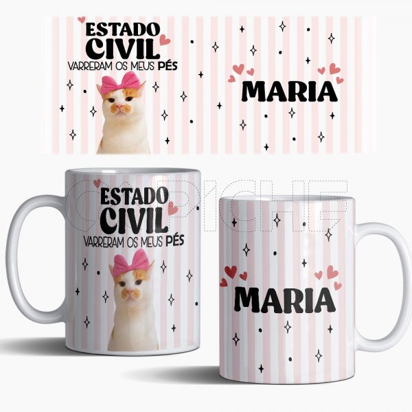 Caneca Estado Civil