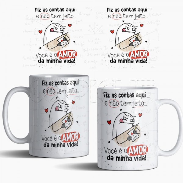 Caneca Flork Amor da Vida