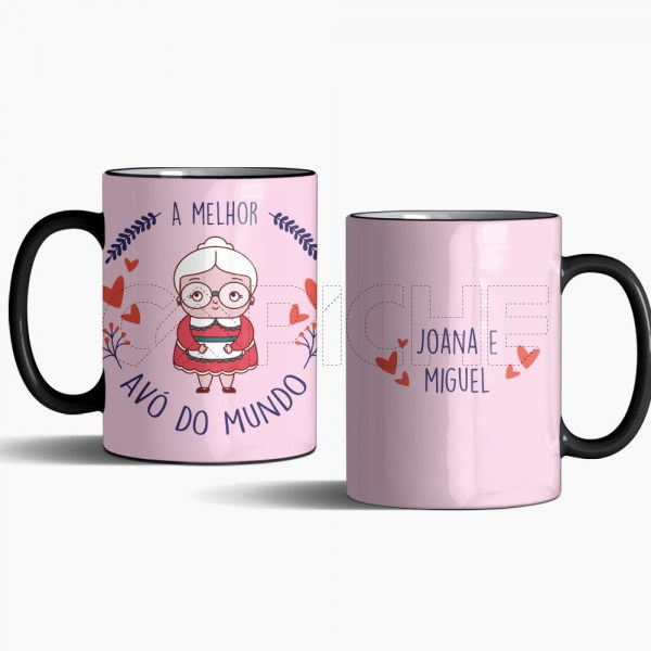Caneca Mágica Melhor Avó do Mundo