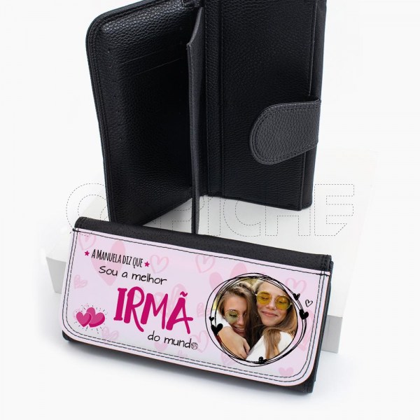 Carteira Personalizada Melhor  do Mundo com Foto