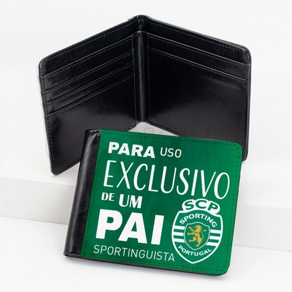 Carteira Personalizada de Homem  Sportinguista