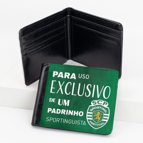 Carteira Personalizada de Homem  Sportinguista