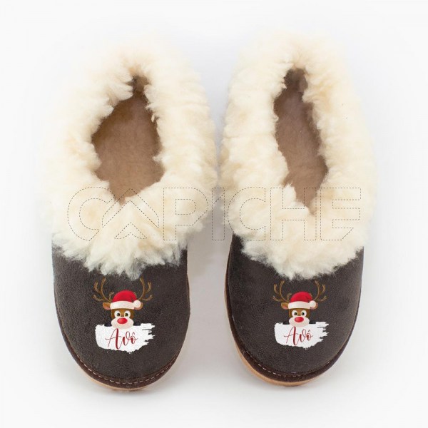 Pantufa Personalizada Rena