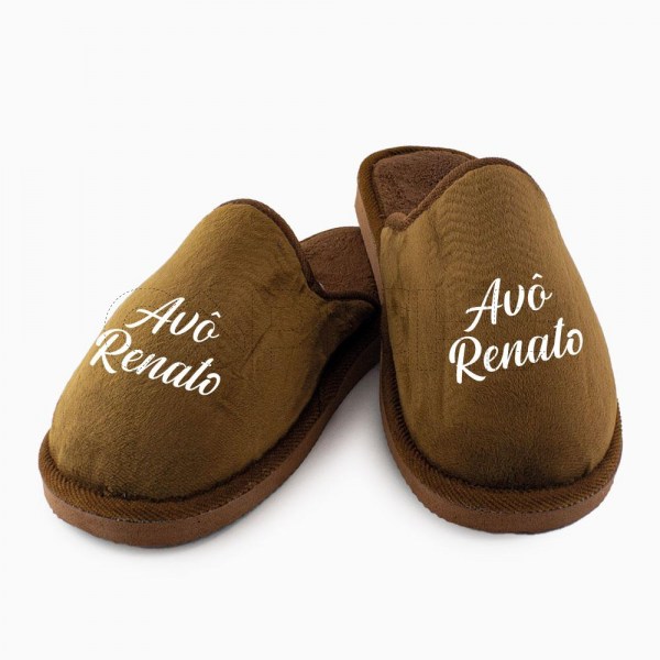 Chinelo Personalizado Familia Avô