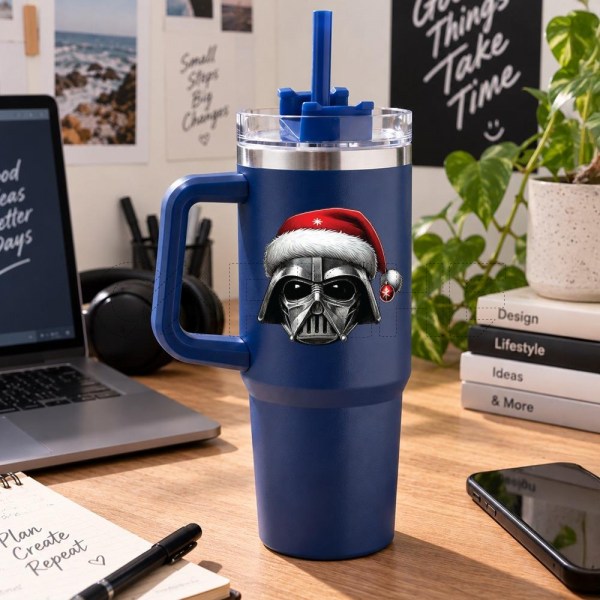 Garrafa SteelPro Darth Vader Natal