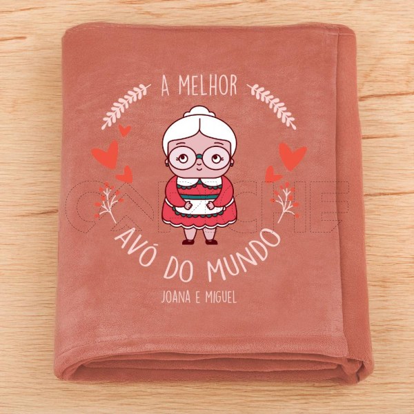 Manta a melhor Avó do mundo