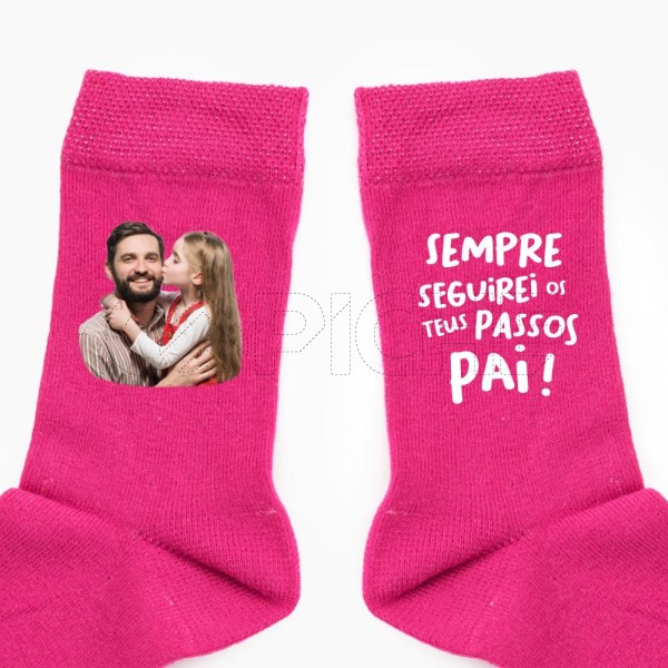Meias Criança Seguirei os teus Passos