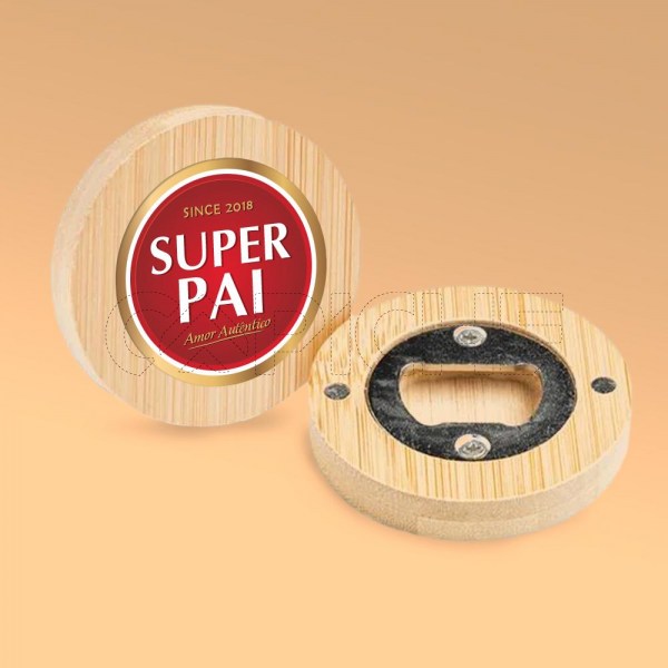 Abre-cápsulas Íman Bambu Super