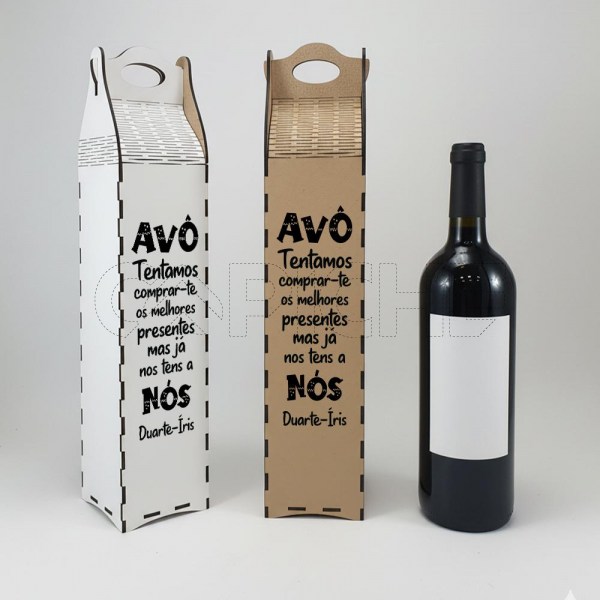 Caixa de vinho Tentamos comprar-te