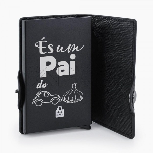 Carteira Porta cartões És um..