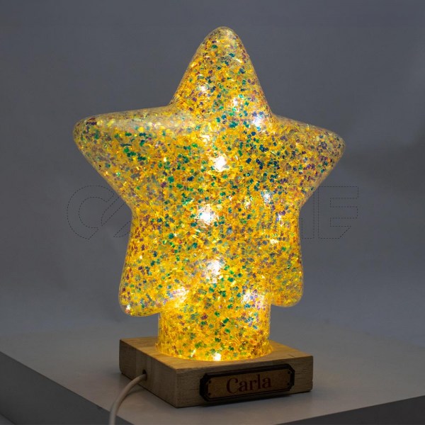Candeeiro Estrela Personalizável