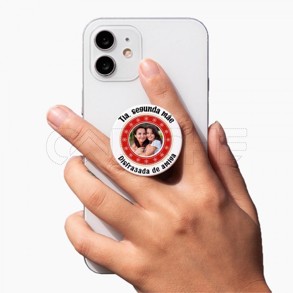 Pop Socket Tia segunda mãe