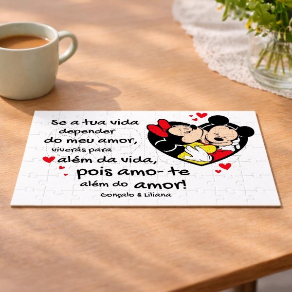 Puzzle Amo-te Além do Amor