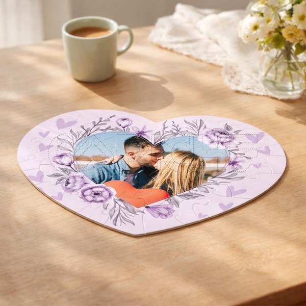 Puzzle com Foto Floral