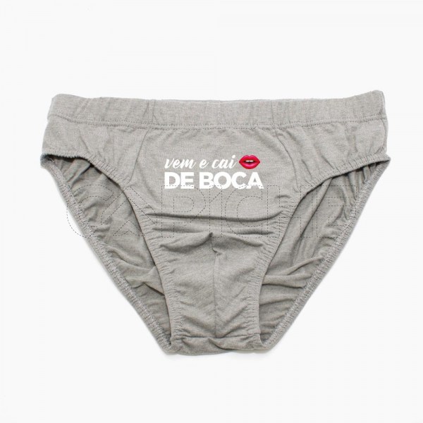 Cueca Homem Cai de Boca