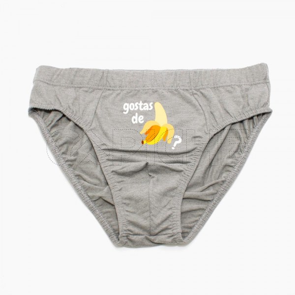 Cueca Homem Gostas de Banana?