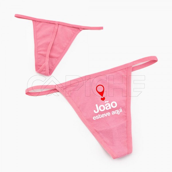 Cueca Fio Dental Mulher Esteve Aqui