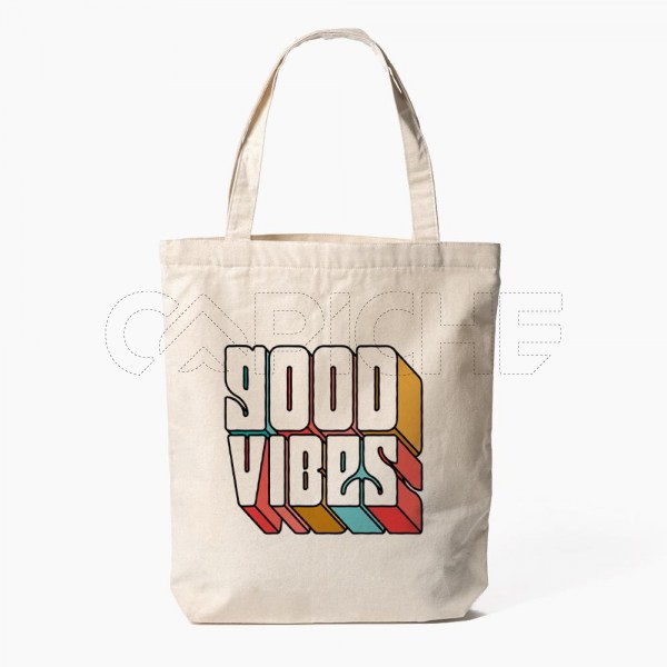 Saco Tote Bag Good Vibes