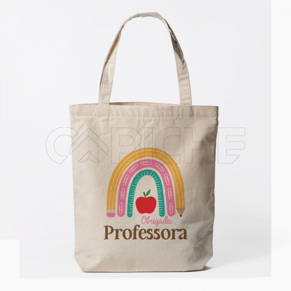 Saco Tote Bag Obrigado  Educadora