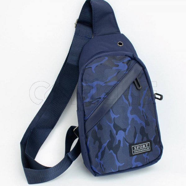 Mala Homem Militar Azul