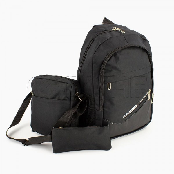 Conjunto De Mochila Black
