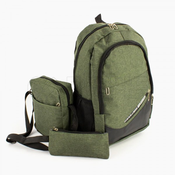 Conjunto De Mochila Green