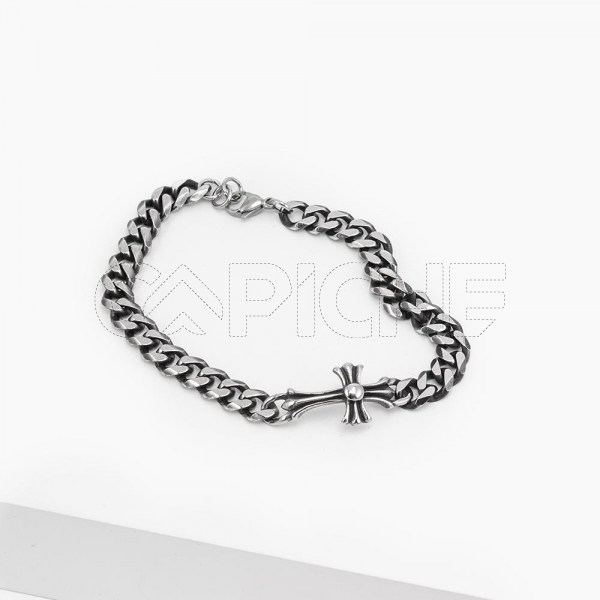 Pulseira Masculina Cruz