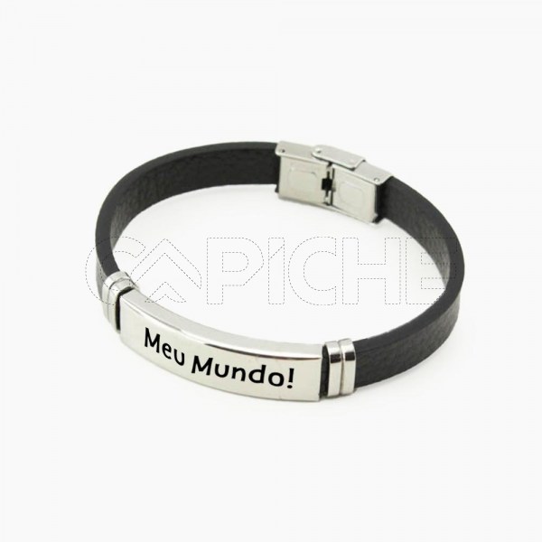 Pulseira Lisa personalizavel