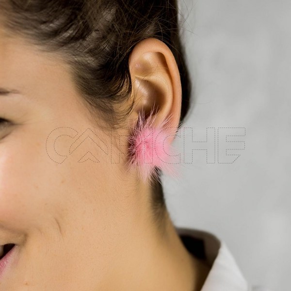 Brincos em aço Pelucia