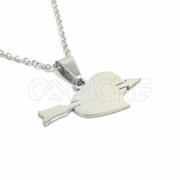 Colar em aço cupido