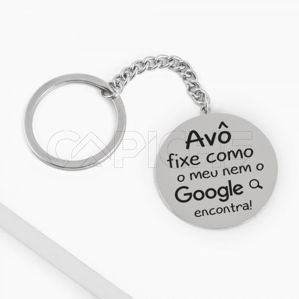Porta chaves Google Tia