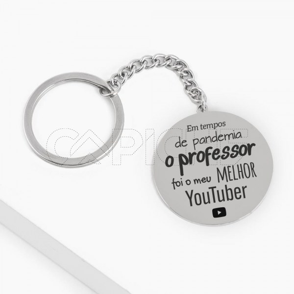 Porta chaves Professora Melhor Youtuber