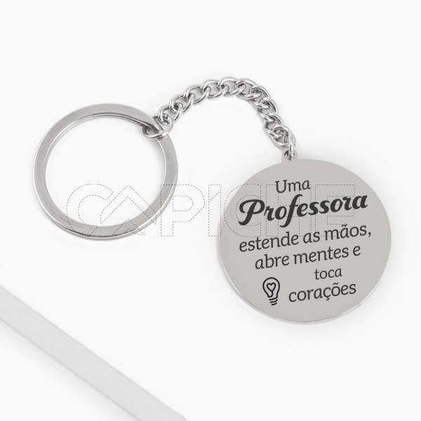 Porta chaves Professor Toca Corações