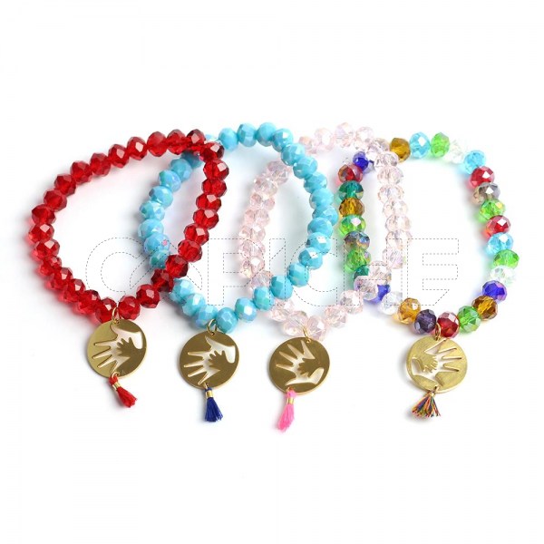 Pulseira de contas educadora