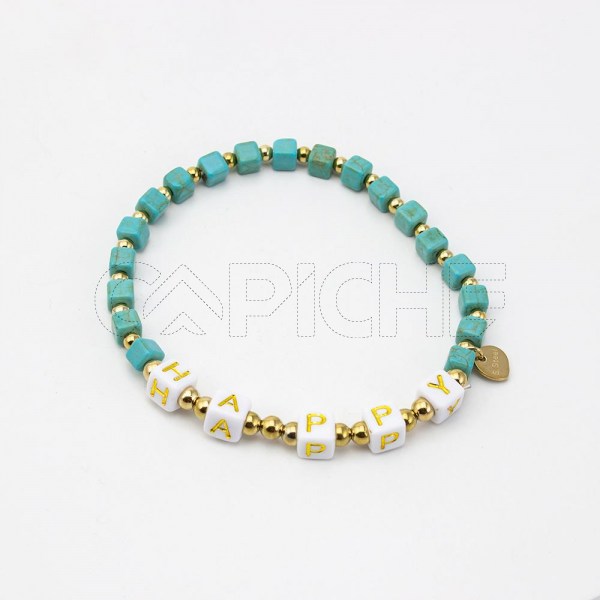 Pulseira Elástica Happy Turques