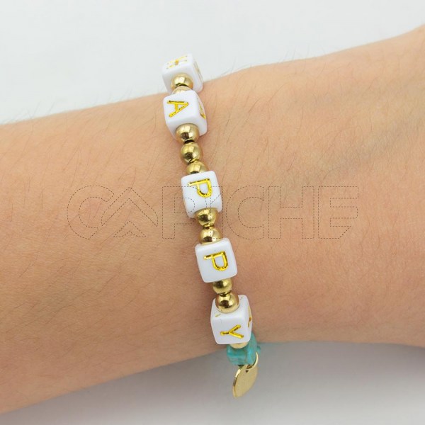 Pulseira Elástica Happy Turques